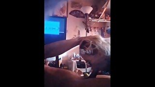 Dicksucking Mature Milf Neighbor Keeps Me Naked & Smoking/420