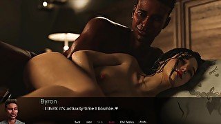 LISA #47b - Fucking with Byron in Bedroom - Porn games, 3d Hentai, Adult games, 60 Fps