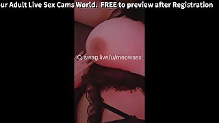 Fucking big tits  swag.live/u/meowsex