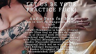 Get between us and we'll teach you how to fuck!  ft SnakeySmut  ASMR Audio Porn