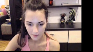 skinny teen beauty pussy on skype