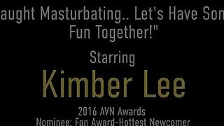 Embarrassed Kimber Lee Apologizes With Her Warm Mouth On Your Hard Dick!