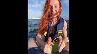 Lacy Lennon Public Jet Ski Blowjob