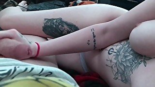 Petite Babe Takes Creampie + Facial