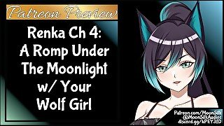 Renka 4 A Romp Under The Moonlight w/ Your Wolf Girl