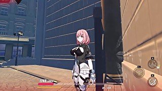 Timido Cute - ryona - Chinese 龟娘 良娜 / Japanese 伊藤 かな恵 リョナ - Honkai Impact 3rd