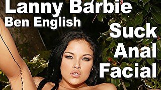 Lanny Barbie & Ben English Suck Anal Facial GMLR051