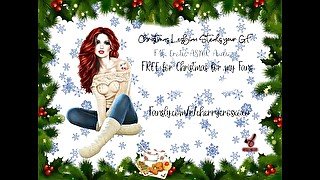 FULL FREE AUDIO! **CherryErosXoXo - Christmas Lesbian Steals your GF Erotic ASMR Audio F4F