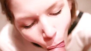 Cumshot compilation German MV slut