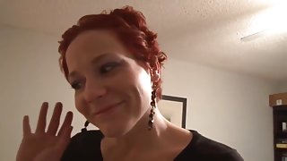 Dirty Redhead Wife Gets a Painful Ass Fucking