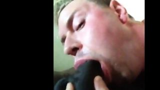 White Guy Sucking BBC