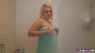 Step Sister Gets Steamy In The Shower