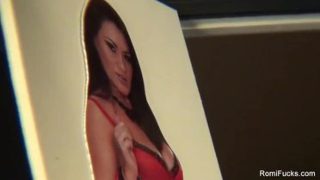 Pornstar sex video featuring Romi Rain and Abigail Mac