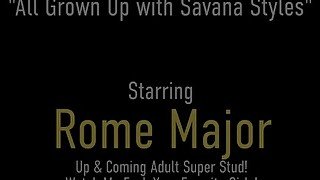 Perverted Step Mommy Savana Styles Fucks And Sucks Her Step-Son Rome Major!