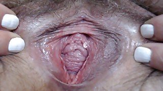 Extreme Closeup Pulsating Gape