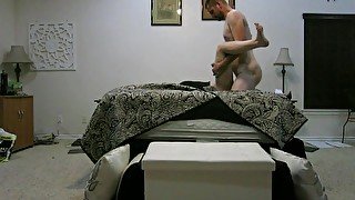 Fucking hard with my horny roommate