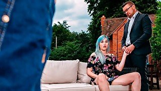 Misha Mayfair debuts in Private with DP in the garden