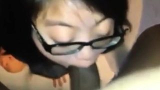 Chinese girl sucking and facial from bbc