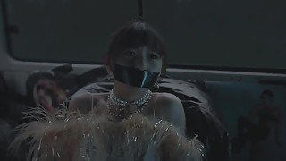 Chinese Girl Tape Gagged