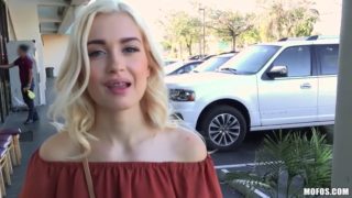 Anastasia Knight Blonde Braceface Fucks Outdoors