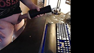 Using my Fleshlight and having a great orgasm