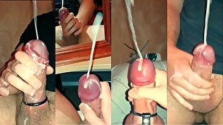 SlugsOfCumGuy - Cumshot Compilation #1 (Remastered)