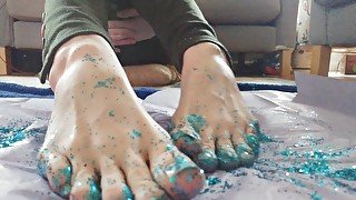 Sativa Skies glittery soles 4 min