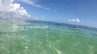 Public sex on the balcony of my hotel in Cancun - brendi_sg full video 0nlyfans brendibu01