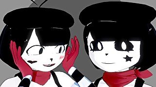 MIME AND DASH - BonBon and ChuChu Get Multiple Creampies