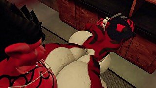 Furry Short Stack Pays The Bill With Her Body  VR