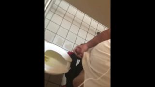 Gym Teacher Jerks Off In Boys Bathroom