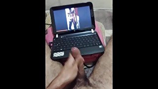 I masturbate watching my porn video