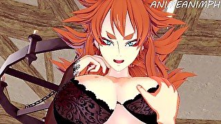 BLACK CLOVER MEREOLEONA VERMILLION HENTAI