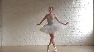 Grumpy ballerina