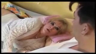 Delightful mature woman featuring hot sex action ending with cumshot