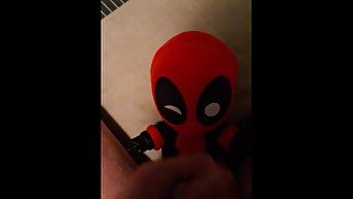 Masturbation over my marvel deadpool