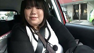 This fat Japanese slut loves to eat for sure and she loves the dick