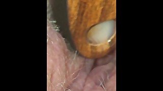 Quick and rough creamy cum