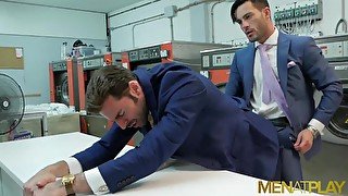 MENATPLAY Suited Andy Star And Dario Beck Anal Fuck Hardcore