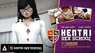 HENTAI SEX SCHOOL - 2nd Semester Episode 7: Principal Coldsnatch's Break - Trailer