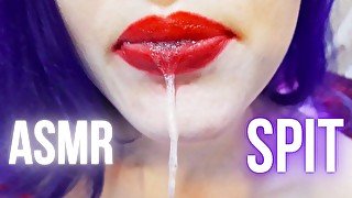 ASMR 💦 SALIVA 💦 SPIT 💦