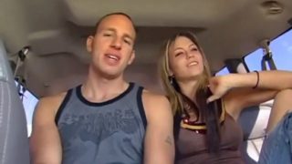 Rough gay sex in a car with cock thirsty fellas