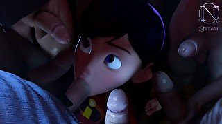 Blowbang As A Dream Come True For Violet Parr