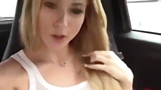 Pov car masturbation