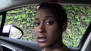 Black teen gets pov cum