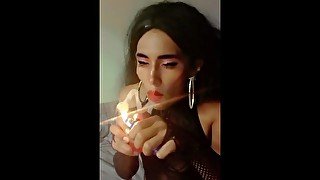 Petite Latina Smoke & Blow Clouds - 38