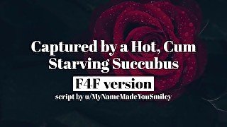 Captured by a Hot Cum Starved Succubus [F4F][Erotic Audio for Women][Femdom]