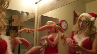 " Playing with Dildo " clip form - Merry Christmas Eva Video