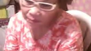 Asian granny Elizabeth 57 yr flashing 6 ( March 2014)