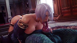 Ivy Valentine suck big cock argonian - Soulcalibur (noname55)